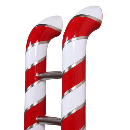 6ft Candy Cane Festive Ladder Commercial Christmas Display Prop