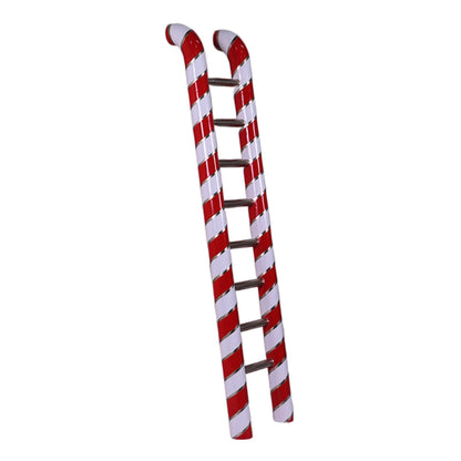 6ft Candy Cane Festive Ladder Commercial Christmas Display Prop
