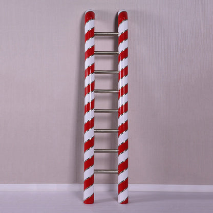 6ft Candy Cane Festive Ladder Commercial Christmas Display Prop