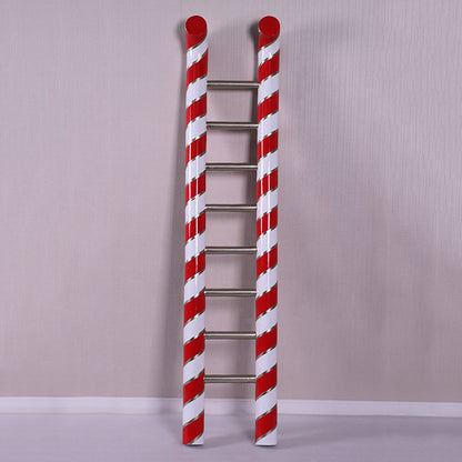 6ft Candy Cane Festive Ladder Commercial Christmas Display Prop