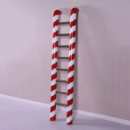 6ft Candy Cane Festive Ladder Commercial Christmas Display Prop