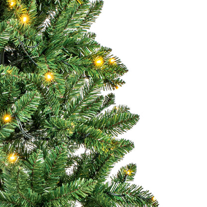 6ft Pre Lit Douglas Fir Artificial Christmas Tree with 180 Warm White LEDs