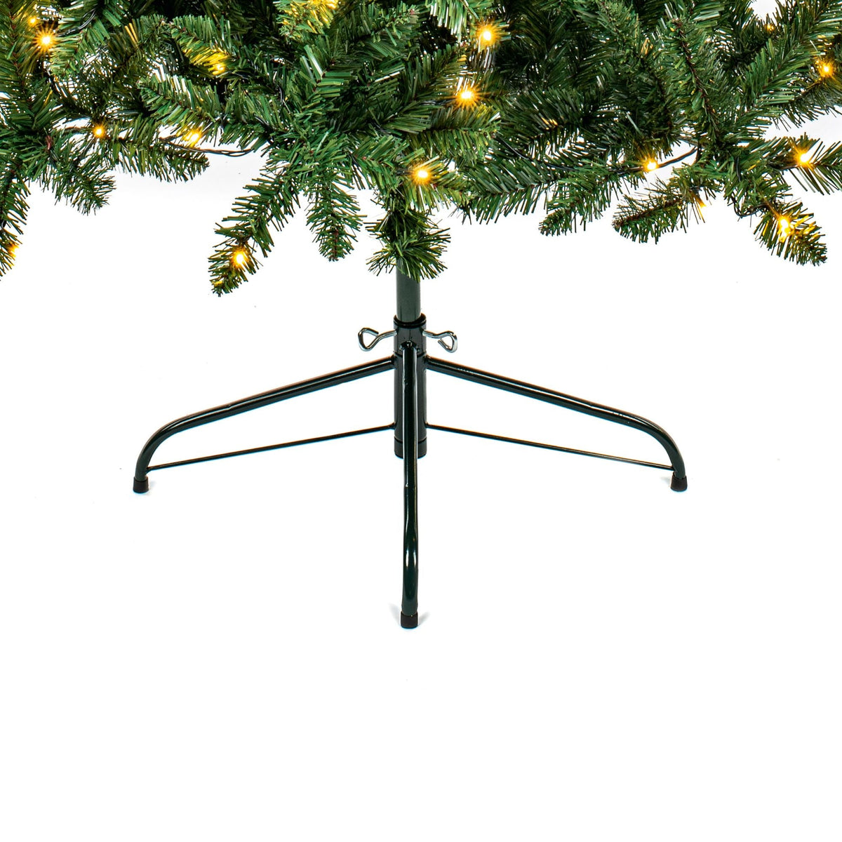 6ft Pre Lit Douglas Fir Artificial Christmas Tree with 180 Warm White LEDs