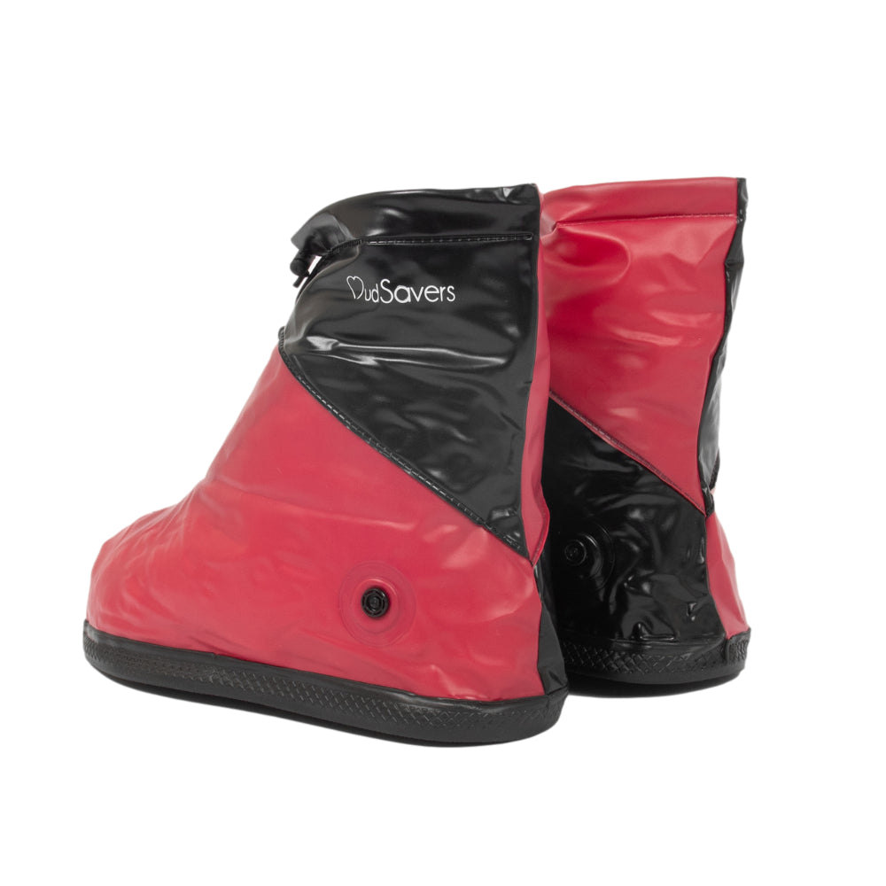 MudSavers Red/Black Shoe Cover