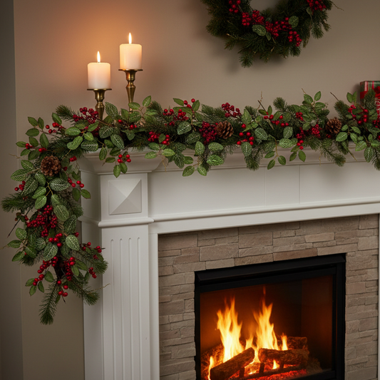 Oakham Christmas Garland 152cm