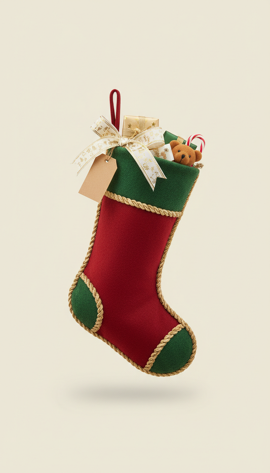Children’s surprise holiday stocking