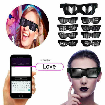 APP Controlled LED Glasses