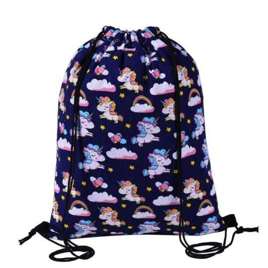 Flash Wear Unicorn Drawstring Bag