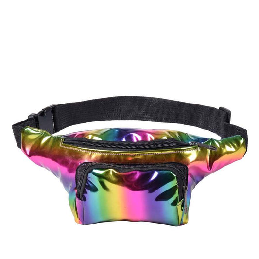 Rainbow Holographic Bumbag