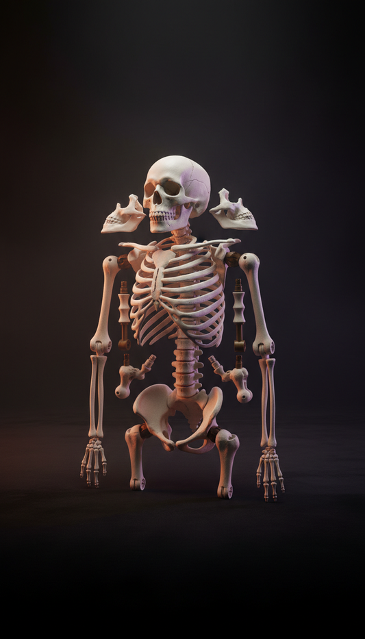 Articulated skeleton armature kit
