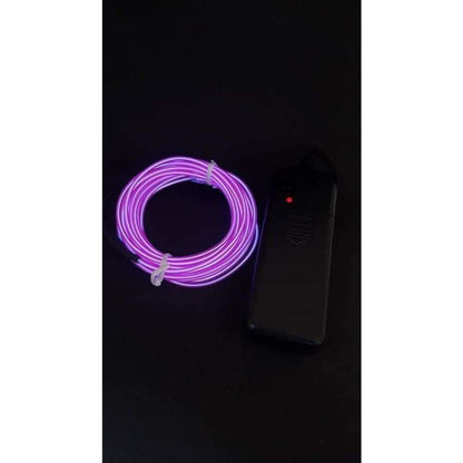 EL Wire Kit With 2-Mode Battery Pack