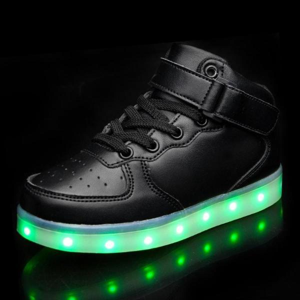 Infants Flash Wear Black High Tops