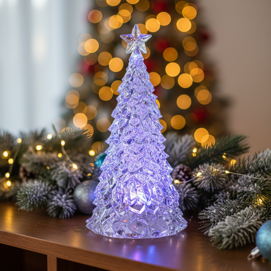 Magical LED Liquid Christmas Tree Ornament