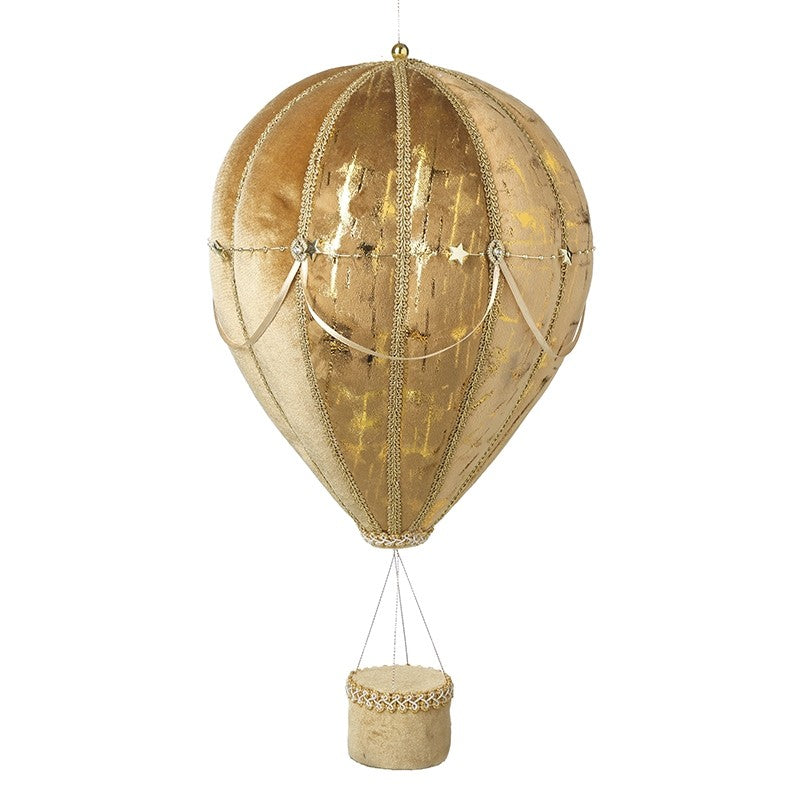 Gold Hot Air Balloon Decoration