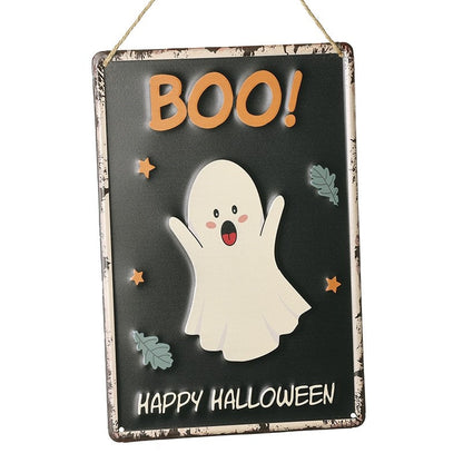 Happy Halloween BOO! Hanging Sign