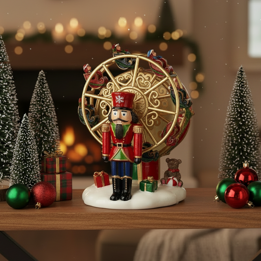 Nutcracker Ferris Wheel Christmas Ornament