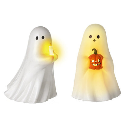 Resin LED Lit Ghost Decoration