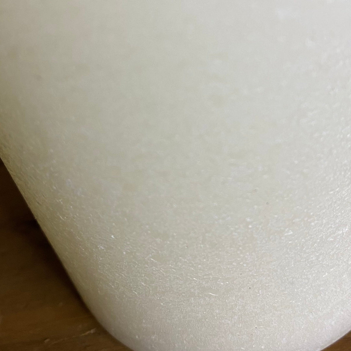 Cream FlickaBright Textured Candle with Timer 13 x 9cm