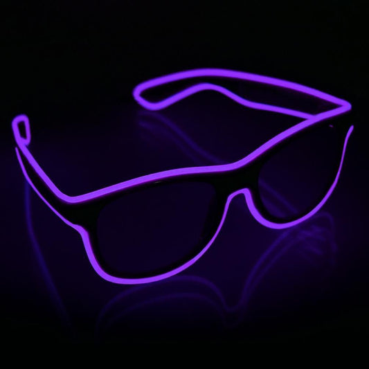 Light up LED Glasses - Purple