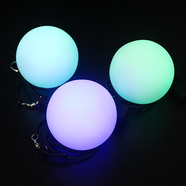 Flashez Poi LED Balls x 2